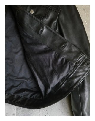 Chaqueta Cuero Calvin Klein Talla M Negra