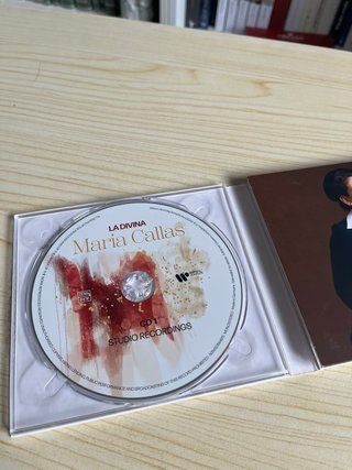 CD Maria Callas La Divina Warner Classics 2CD