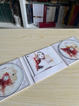 CD Maria Callas La Divina Warner Classics 2CD