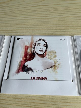 CD Maria Callas La Divina Warner Classics 2CD