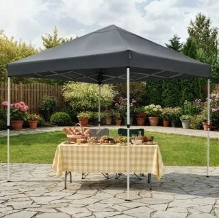 Carpa Gazebo Tela Nylon Grueso 3x3m