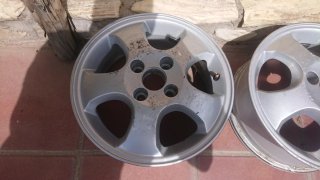 2 Llantas Aluminio 14 Pulgadas Opel GM