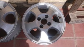 2 Llantas Aluminio 14 Pulgadas Opel GM