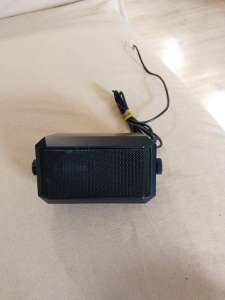 Teléfono fijo de coche antiguo