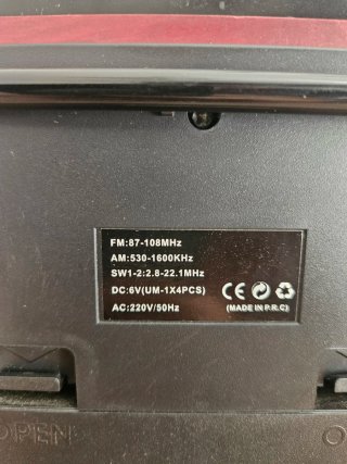 Radio PRITECH PBP-117 Bluetooth Retro