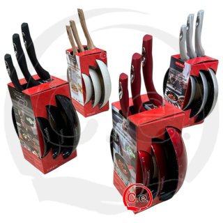 Set 3 Padelle Pietra Lavica RoyalyLine