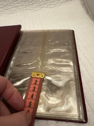 álbum mini para monedas/medallas