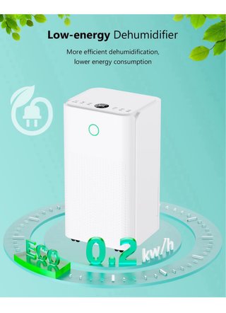 Deshumidificador 12L/día Blanco