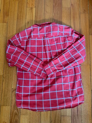 Camisa Lacoste Cuadros Roja