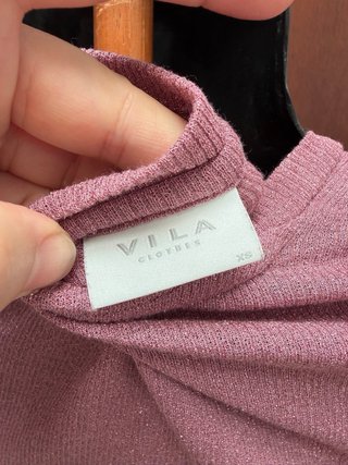 Jersey rosa brillante manga larga