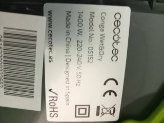 Cecotec Conga Wet&Dry Aspirador SOLO EL PRECIO 35€