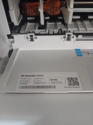 Impresora HP Deskjet 2800e Blanca