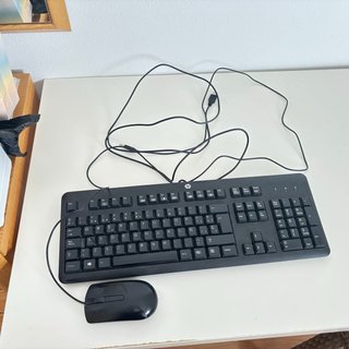 Teclado HP y ratón de regalo