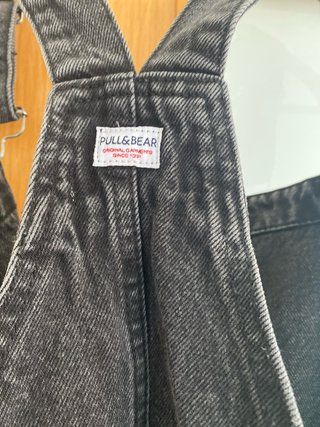 Peto tejano gris  vestido