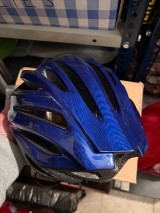 Casco de bicicleta Time azul. Talla M