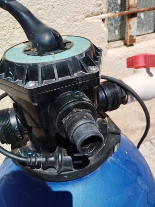 Depuradora de arena para piscina