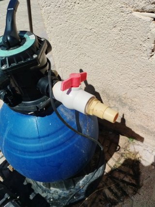 Depuradora de arena para piscina