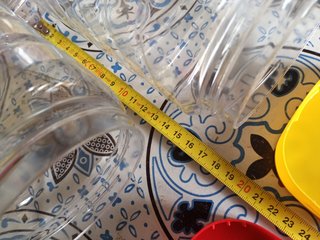 5 Contenitori in Plastica con Coperchio