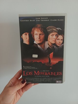 Los Miserables VHS (Español/Inglés)
