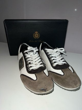 Zapatillas Pedro del Hierro Marrón/Blanco