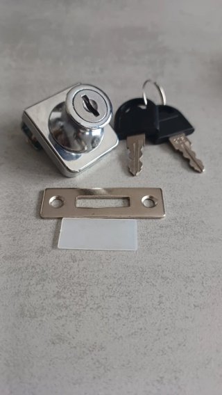 Cerrojos Joyería Cristal (2 unidades) + Llaves