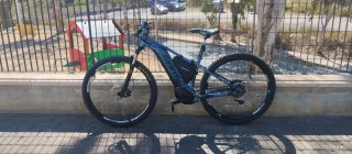 Bicicleta Eléctrica de Montaña Giant talones