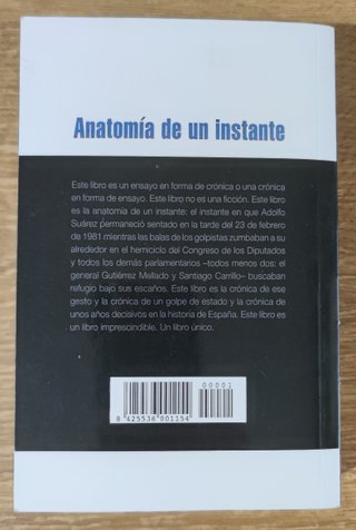 Anatomía de un instante (2012) Javier Cercas