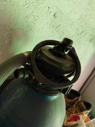 Depuradora de arena para piscina
