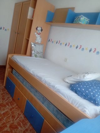 Dormitorio juvenil 2 camas