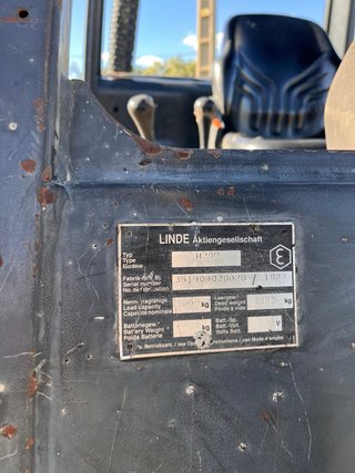 Carretilla elevadora Linde