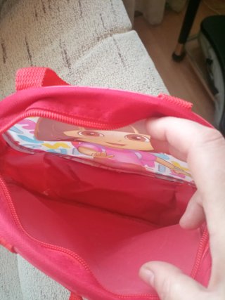 Carterita o bolso infantil Dora la Exploradora