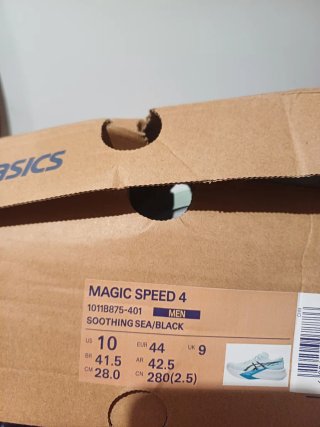 Asics Magic Speed 4 Teal/White