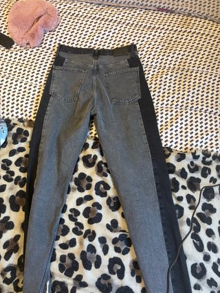 Pantalón Mango Talla 36/38 bicolor