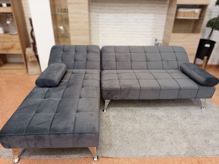 Sofá Chaise Longue Gris