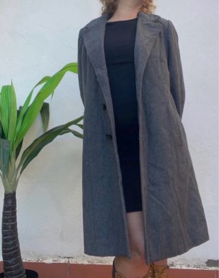 Abrigo Zegna Talla XL Gris