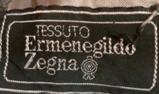 Abrigo Zegna Talla XL Gris