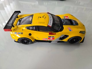 Coche Carrera Digital 1/24 Corvette Amarillo