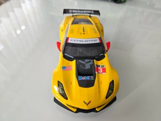 Coche Carrera Digital 1/24 Corvette Amarillo