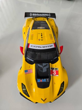 Coche Carrera Digital 1/24 Corvette Amarillo