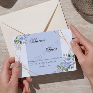 Invitacion personalizada para Boda