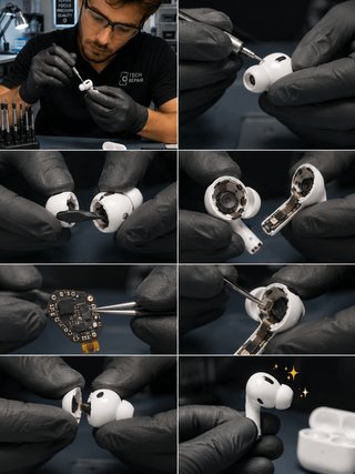 Reparación de auriculares
