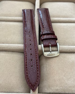 Correa para reloj Longines en piel de becerro