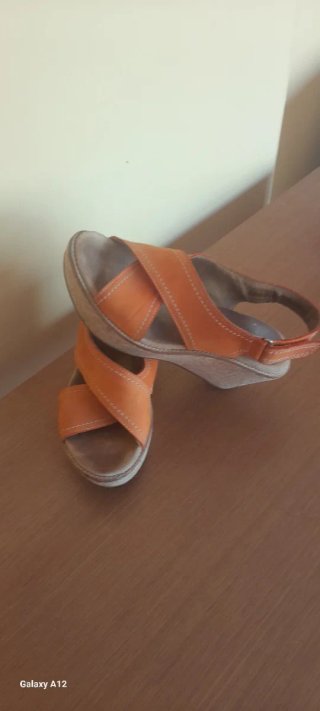 Sandalias Clark Naranja