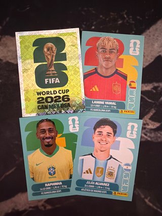Cromos Panini Mundial 2026 FIFA