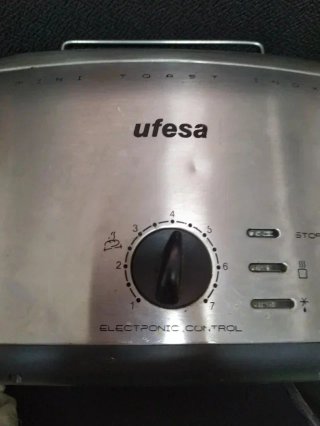 Tostador Ufesa Inox 2 Ranuras
