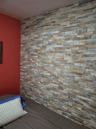 Azulejos de pared de piedra