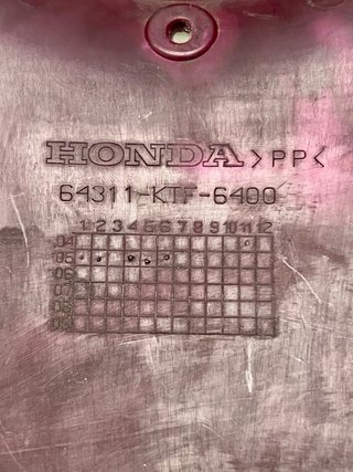 Tapa Batería Honda SH 125/150i Morado
