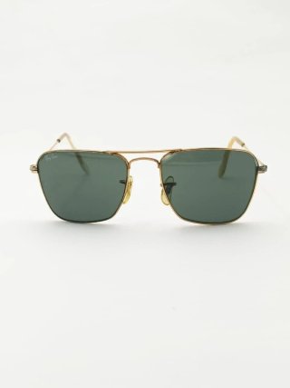 Ray-Ban USA Vintage Occhiali da Sole Oro/Verde