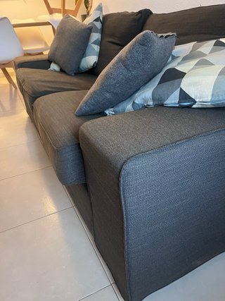 Sofá Kivik 2 plazas gris oscuro