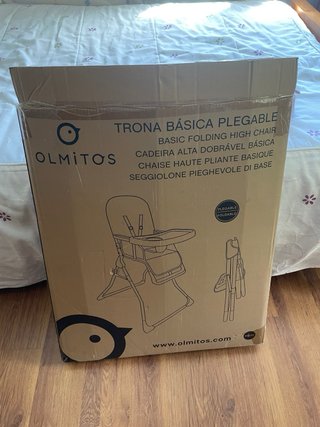 Trona de bebé para alimentación